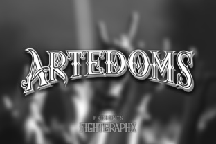 Artedoms: A Vintage-Inspired Font for Modern Creativity