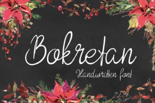 Discover Bokretan: A Delightful Handwritten Font for Creative Projects