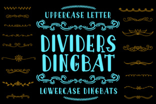 Dividers Dingbat: A Stylish Addition to Your Design Toolkit