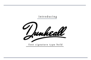 Dunheall: A Rounded Signature Font for Strategic Branding and Communication