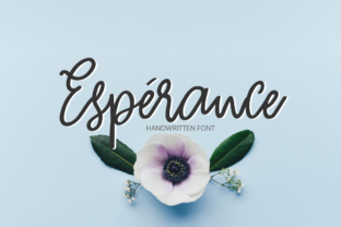 Esperance: A Stylish Handwritten Script Font