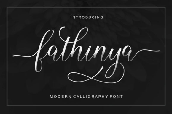 Fathinya: Elegant Script for Every Design