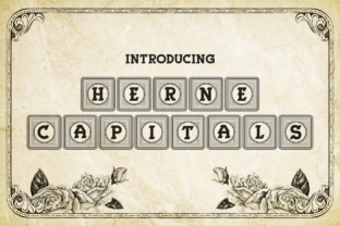 Herne Capitals: A Stylish Choice for Bold Typography