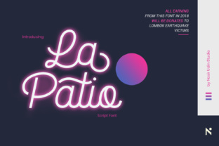La Patio: A Stylish Script for Modern Design