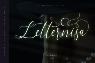 Letternisa Script: A Stylish Touch for Modern Design
