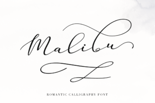 Malibu: The Fresh Handmade Calligraphy Script Font for Creative Projects