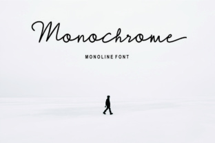 Monochrome: A Modern Monoline Font with Grace and Elegance