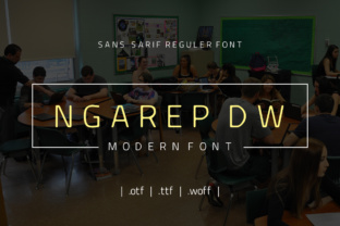 Ngarep DW: A Smooth Font for Professional and Creative Workflows