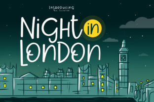 Night in London: A Playful Typography for Creative Expression
