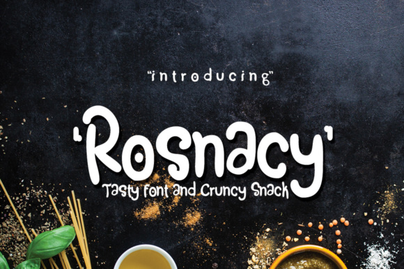 Rosnacy: A Playful, Bold Typeface for Strategic Design