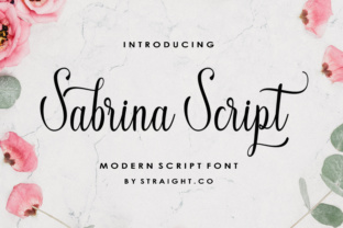 Sabrina Script: A Versatile Handwritten Style for Professional Design