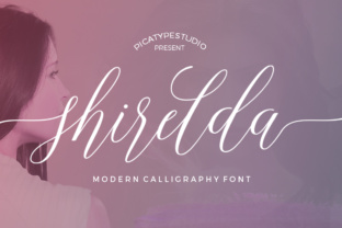 Shirelda Script: A Modern Calligraphy Font for Timeless Elegance