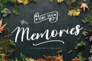 The Memories: A Classic, Playful Font for Creative Projects