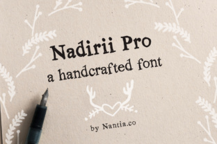 The Nadirii Typeface: A Nostalgic Touch for Modern Design