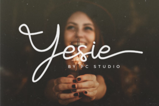 Yesie Script: A Versatile and Elegant Cursive Font for Creative Design